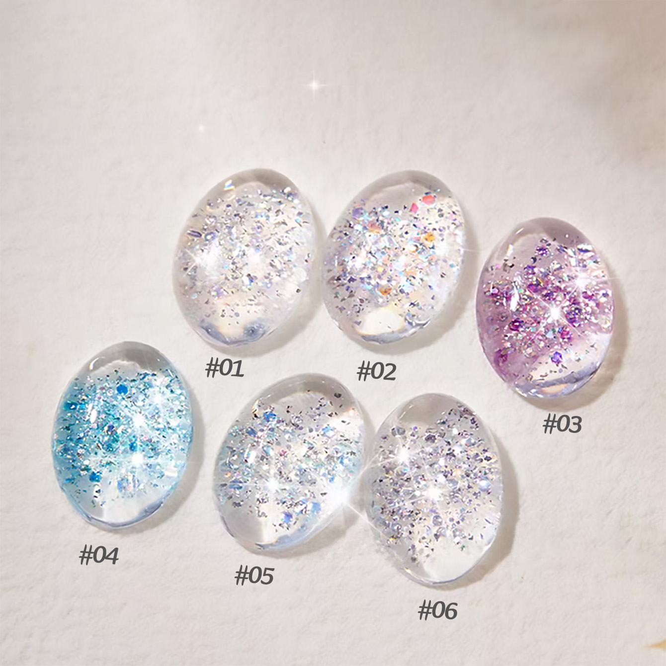 Nail Art Trend 2026 - ZH1PCS 2026 Yeni Parıltılı Simli Tırnak