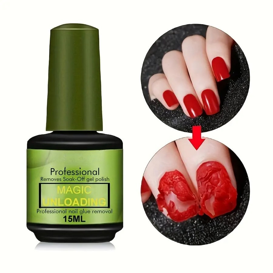 Nail Art Gel Polish - 15ml Sihirli Oje Yapıştırıcısı Tırnak Sanatı