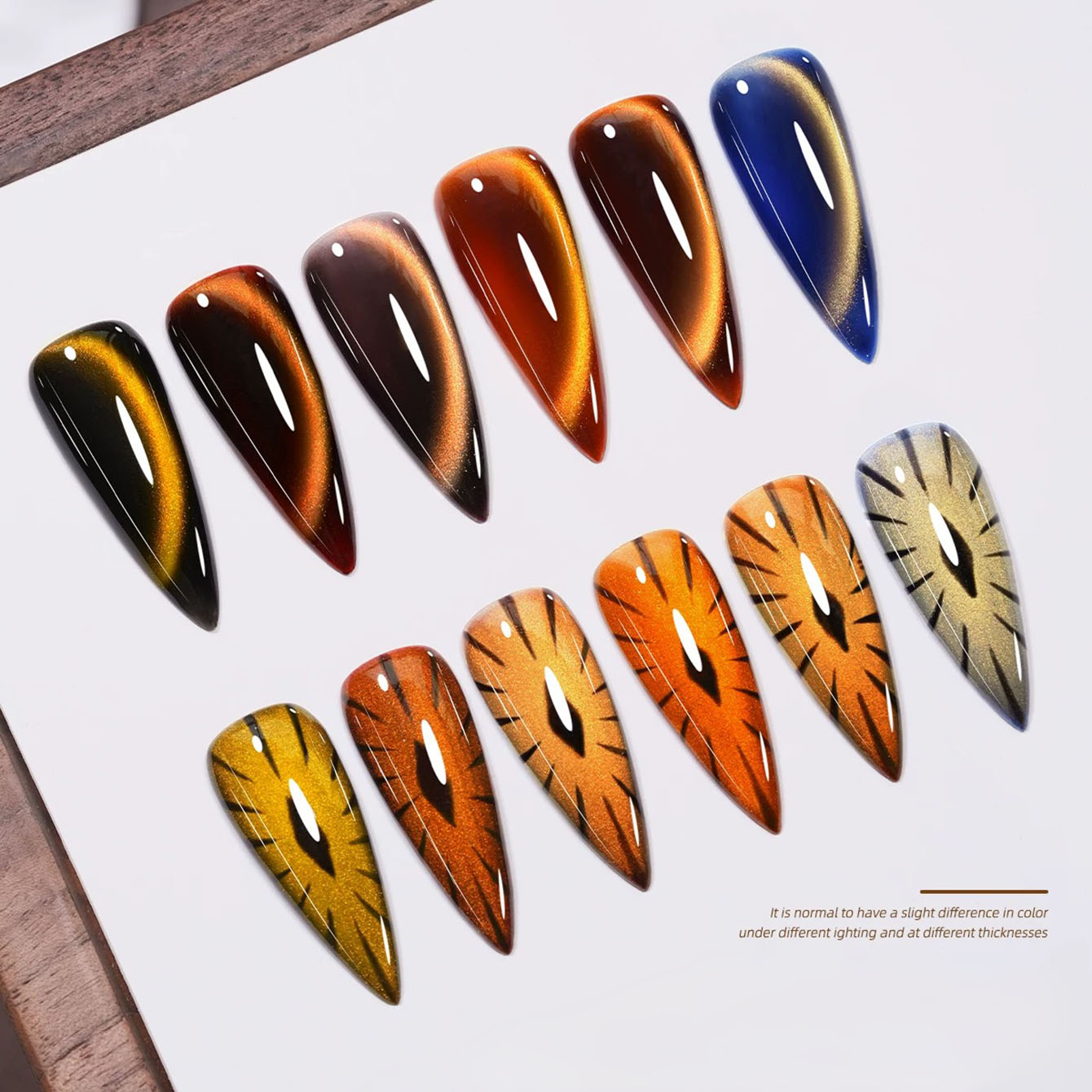 Nail Art Trend 2026 - MN 10ML Sunset Pupil Kedi Gözü