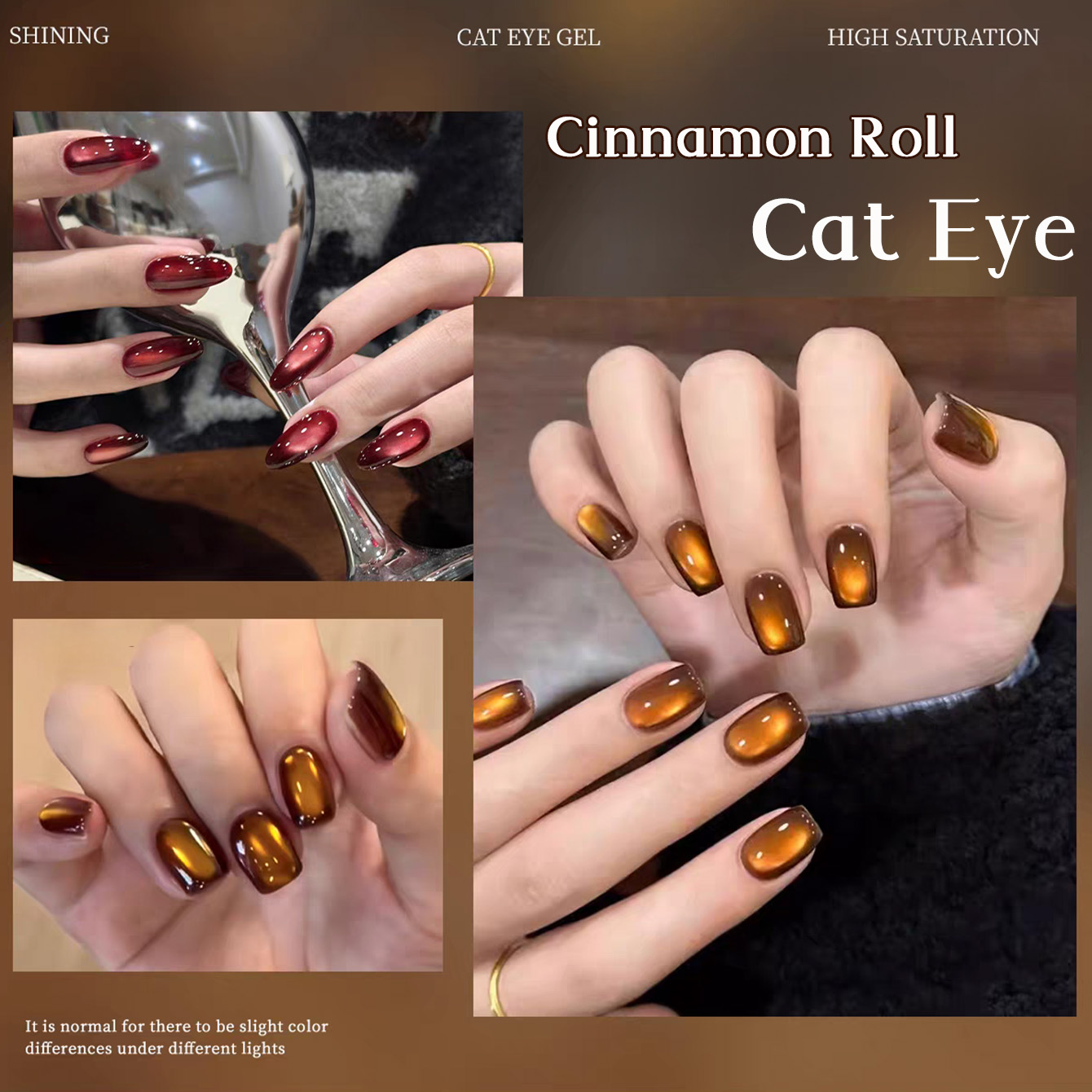 Nail Art Trend 2026 - ZH 12ML Gösterişli Trend Kedi Gözü