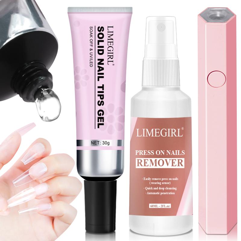 Nail Art Ideas - 30g Yumuşak Şeffaf Tırnak Uçları Jeli