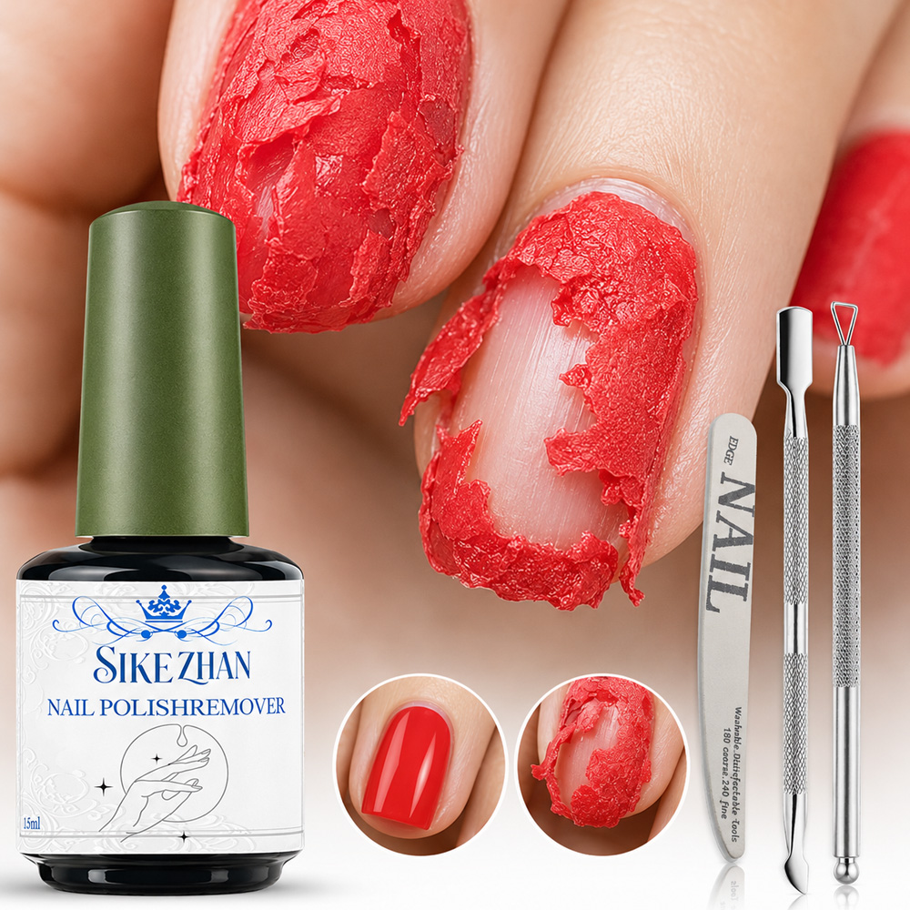 Nail Art Gel Polish - SIKEZHAN Hızlı Sihirli Jel Sökücü Hızlı