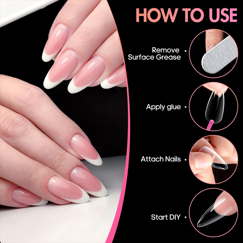 Ultra Kısa Badem Şeklinde X-St - Nail Art Xl incelemesi ve fiyatı