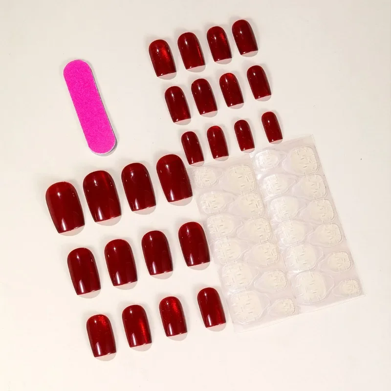 24 adet tırnaklar kedi göz tak - Nail Art Pink Cat Eye incelemesi ve fiyatı