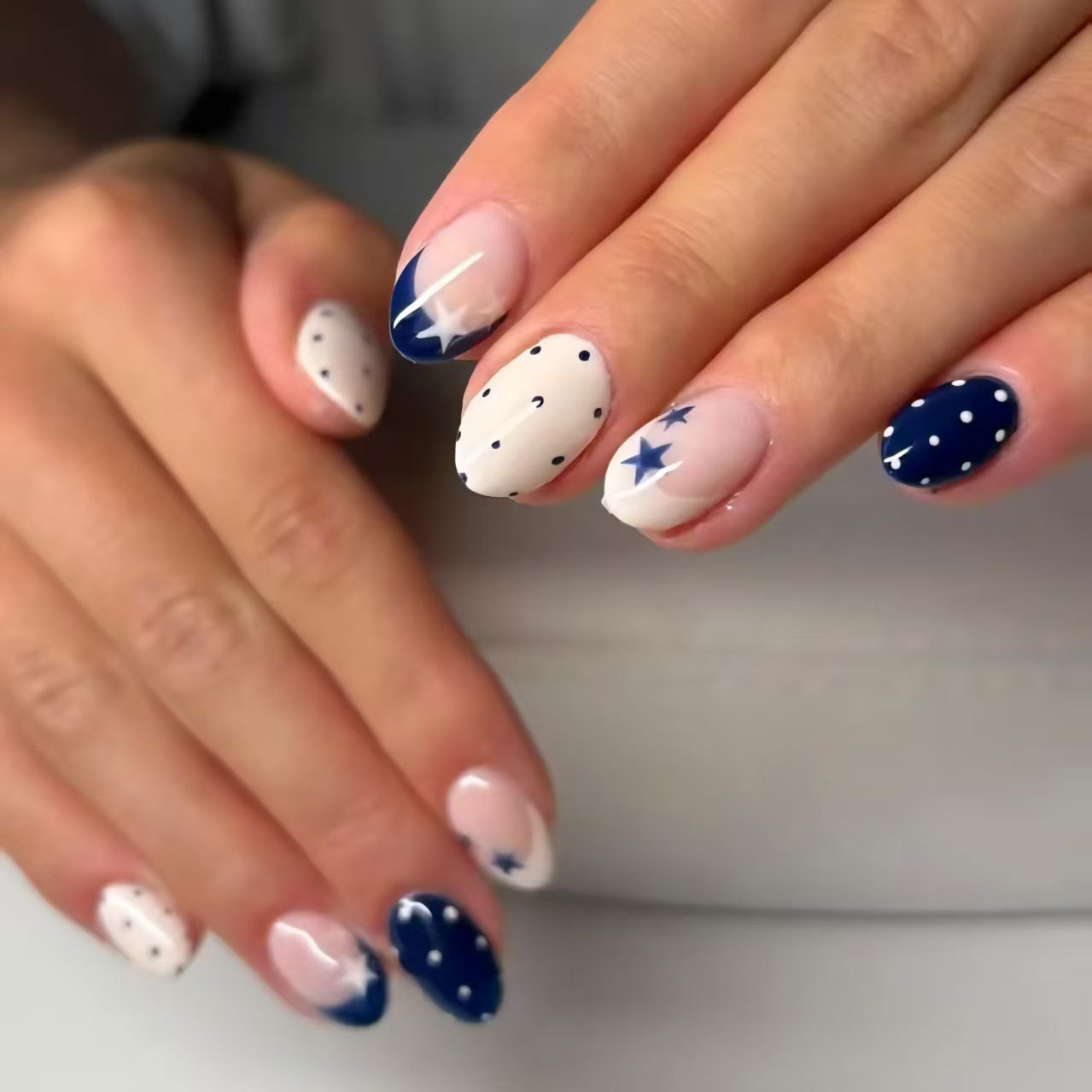 24 Adet Pentagram Desenli Takm - Nail Art Oval incelemesi ve fiyatı