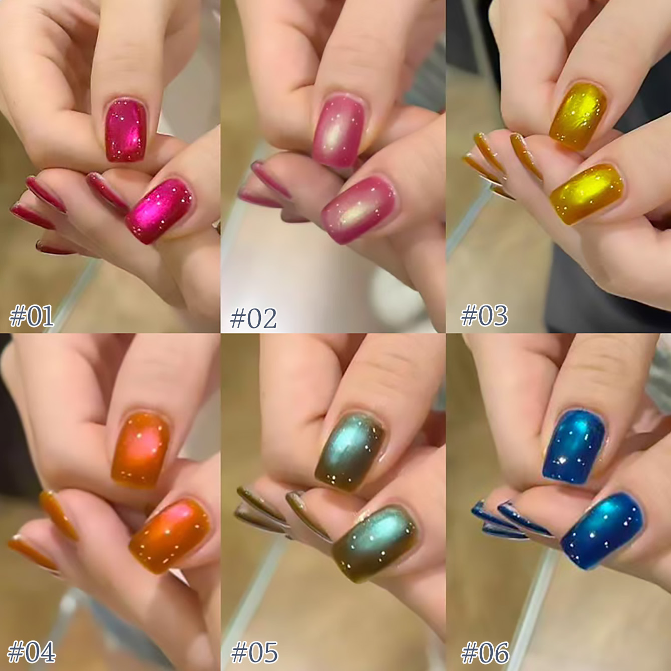 WS 1 Adet 2026 Yeni Çilekli Ke - Nail Art Pink Cat Eye incelemesi ve fiyatı