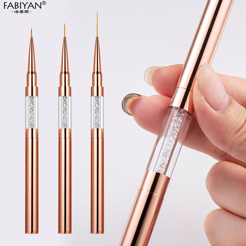 Gül altın çift kafa 5/7/9/12/1 - Nail Art Rose Gold incelemesi ve fiyatı