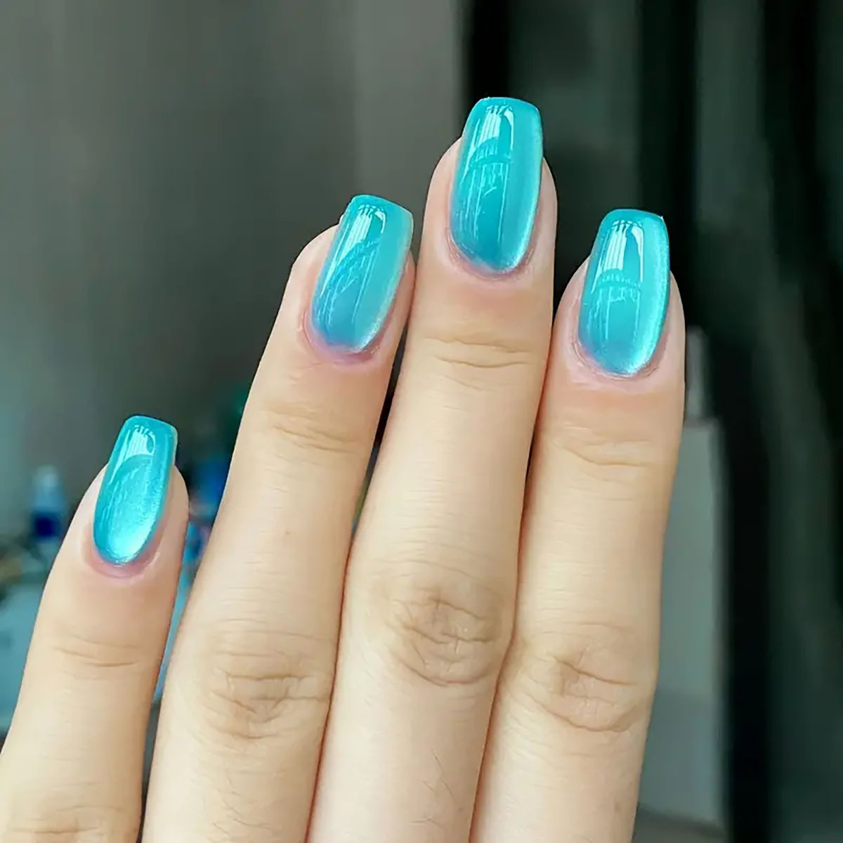 24 adet/30 adet kısa kare bale - Nail Art Pink Cat Eye incelemesi ve fiyatı