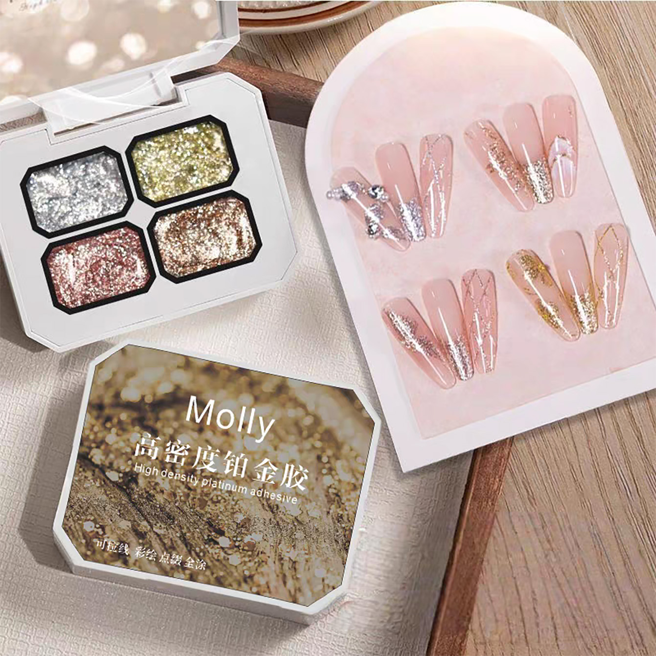 MIANEL Kalın Folyo Platin Tırn - Nail Art Rose Gold incelemesi ve fiyatı