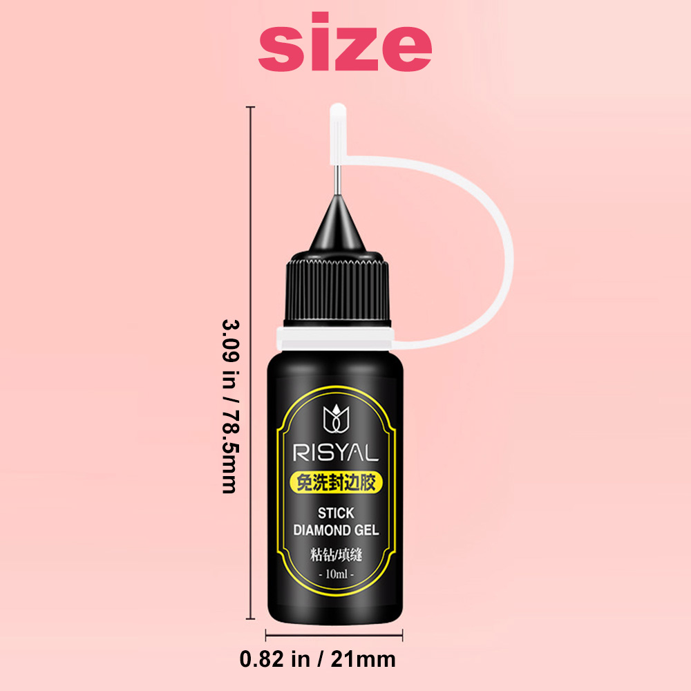 Tırnak Taşı Yapıştırıcısı, 3D  - Rhinestone Nail Gem incelemesi ve fiyatı