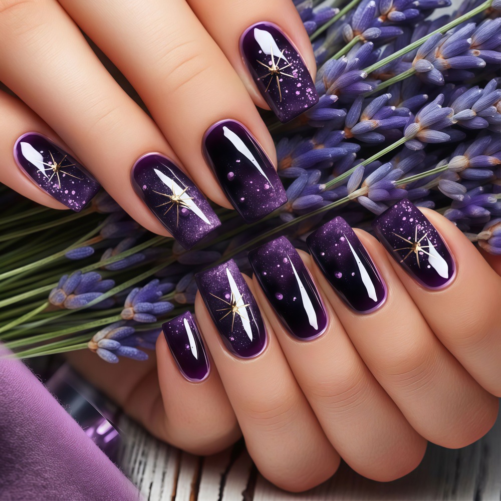 Kısa orta boy takma tırnaklar, - Nail Art Maroon incelemesi ve fiyatı
