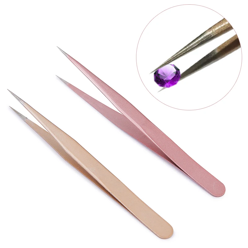 1 adet düz cımbız şampanya gül - Nail Art Rose Gold incelemesi ve fiyatı