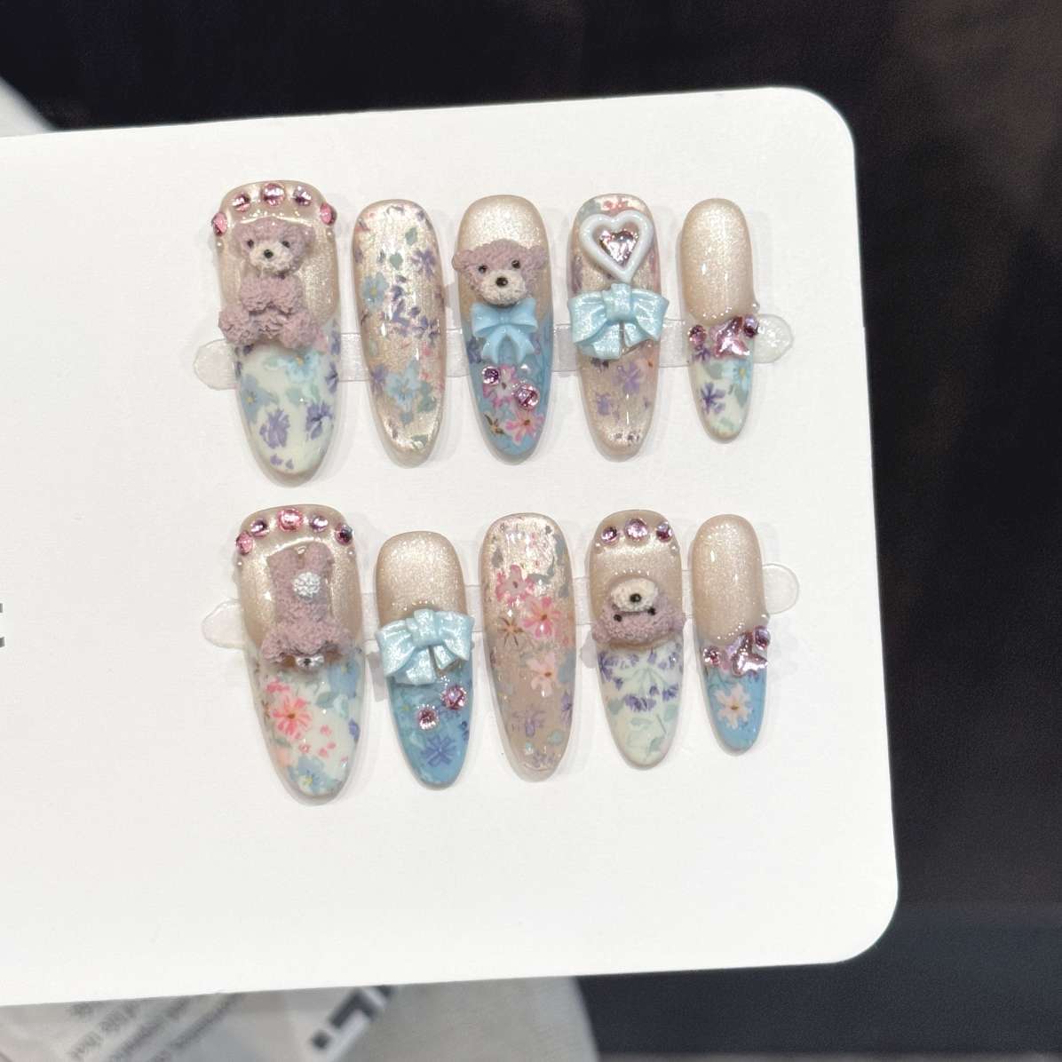 10 Adet Saf El Yapımı Oval Tır - Nail Art Oval incelemesi ve fiyatı