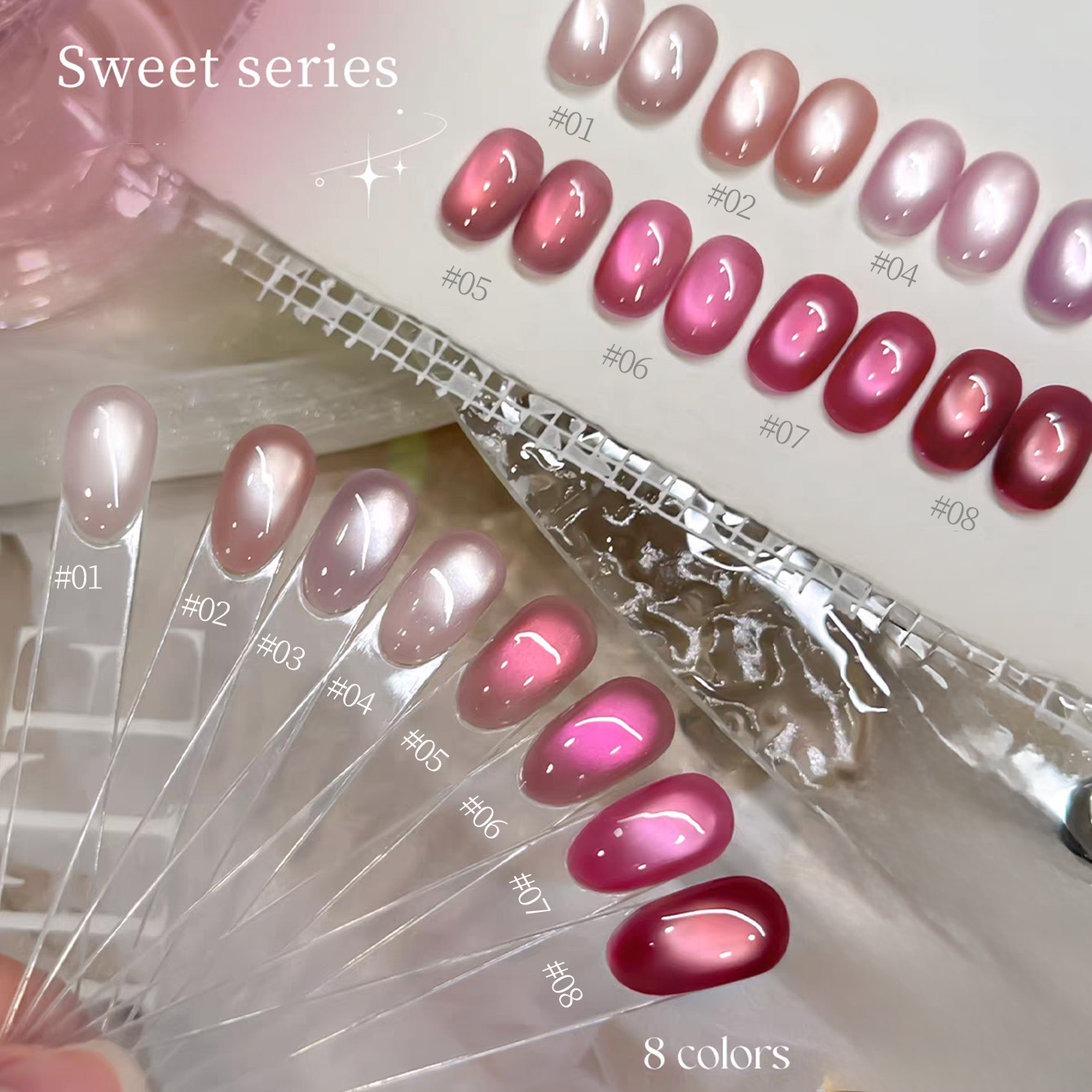 1 adet TC 2026 Yaz Popüler Buz - Nail Art Pink Cat Eye incelemesi ve fiyatı