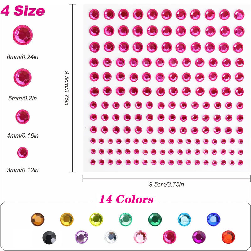 Kendinden Yapışkanlı Rhineston - Rhinestone Nail Gem incelemesi ve fiyatı