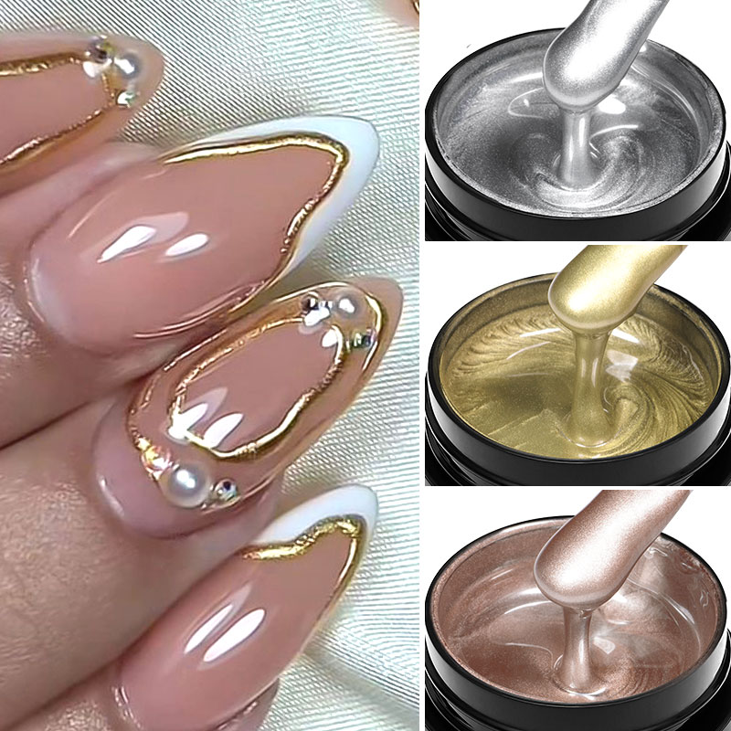 8ml Metal Boyama Jeli Oje Kalı - Nail Art Rose Gold incelemesi ve fiyatı