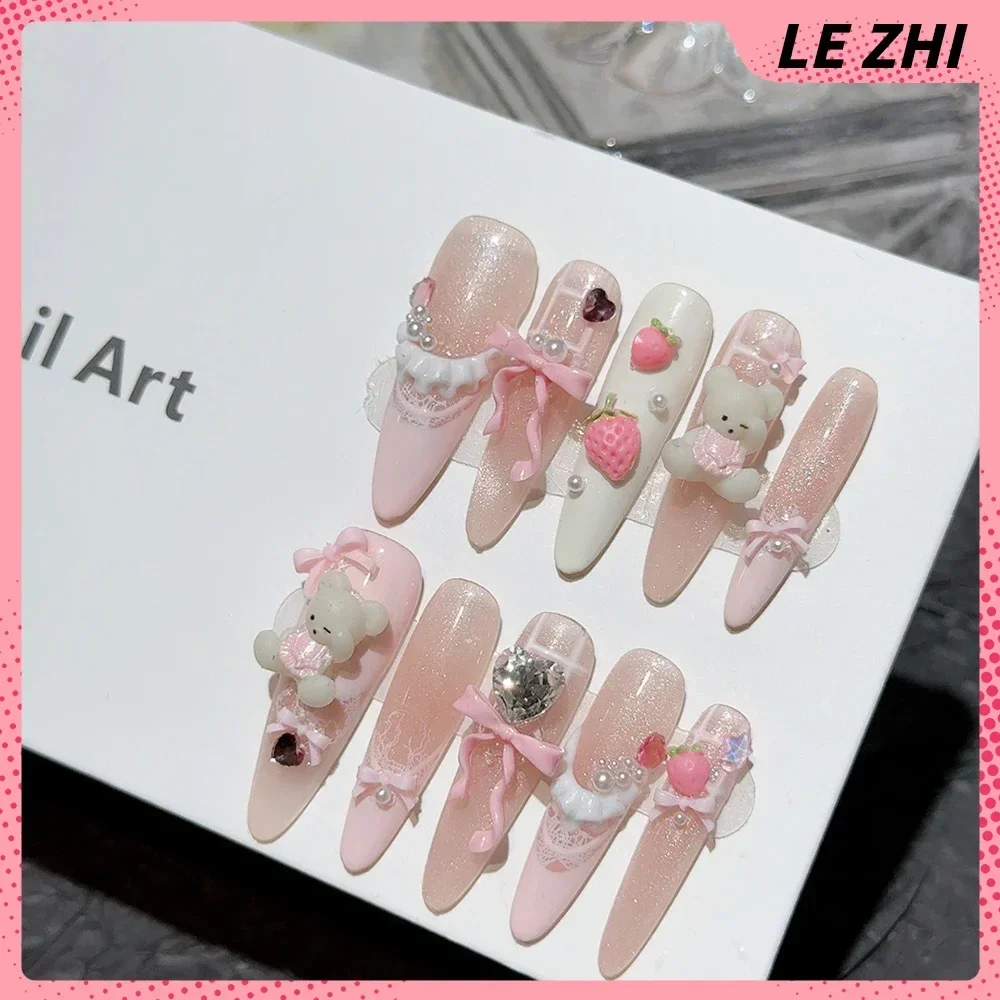 10 adet uzun tabut Stiletto kü - Nail Art France incelemesi ve fiyatı