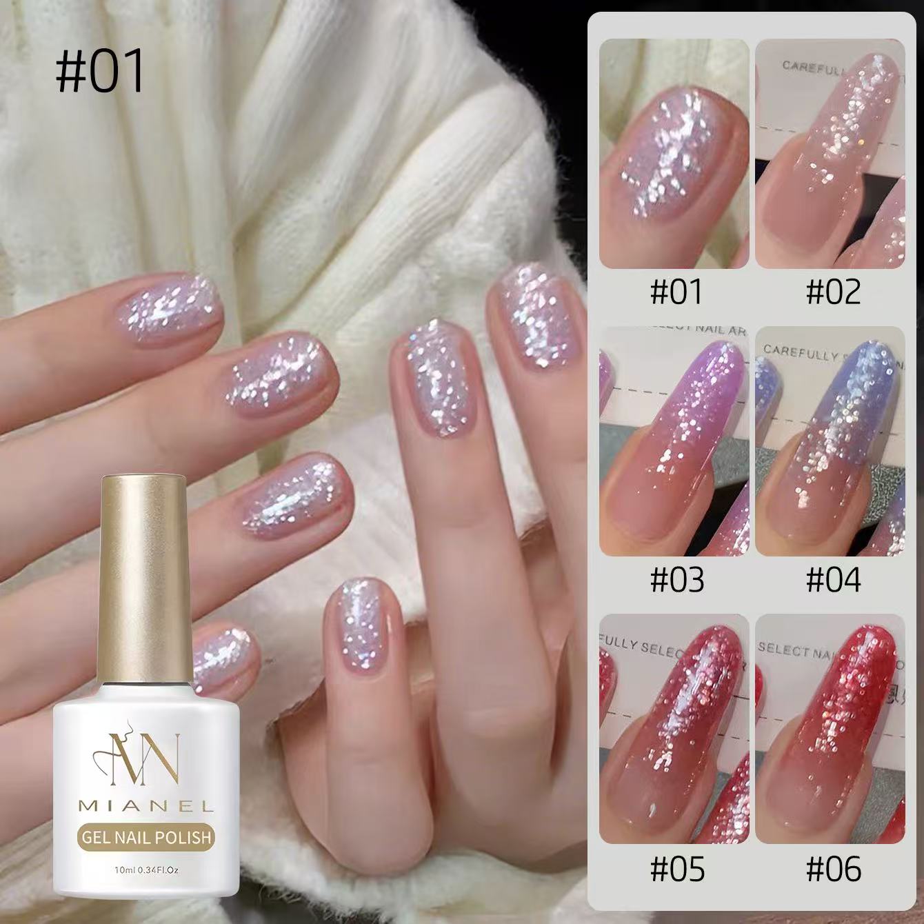 MIANEL 10ml Kar Tanesi Simli J - Nail Art Trend 2026 incelemesi ve fiyatı