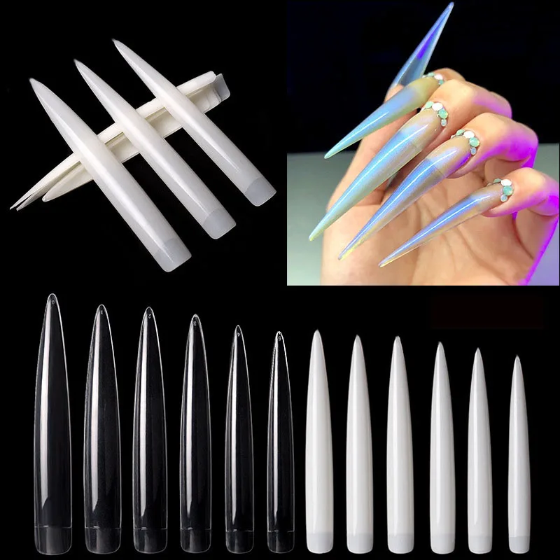 Şeffaf Doğal Ekstra Uzun Takma - Nail Art Xl incelemesi ve fiyatı