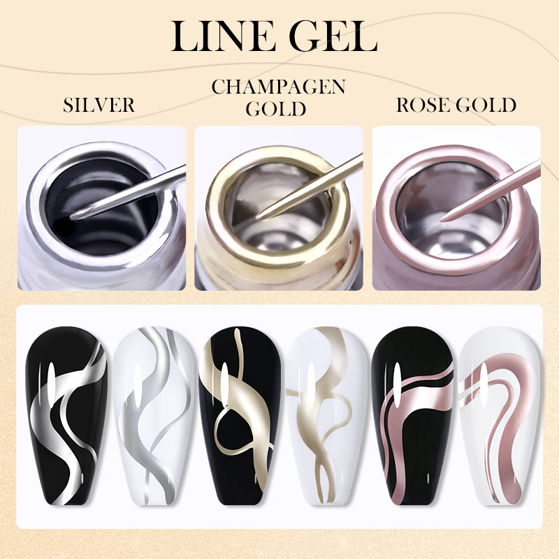 LILYCUTE 5ml Süper Parlak Meta - Nail Art Rose Gold incelemesi ve fiyatı